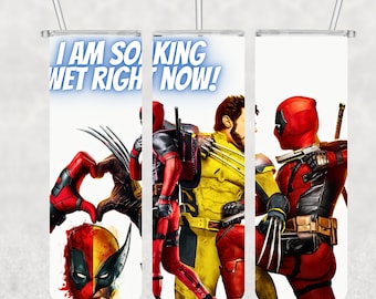 Deadpool 20oz tumbler wrap