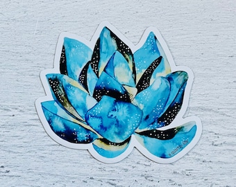 Blue Lotus Magnet | Beautiful Lotus Flower Magnet