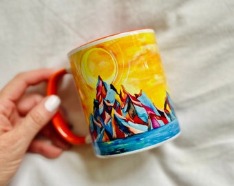 Moonrise Mountain Mug