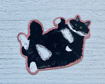 Cute Tuxedo Cat Magnet | Pet Cat Magnet