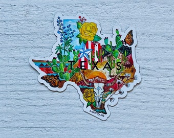 Texas Magnet | Texas State Magnet | Texas Home Décor