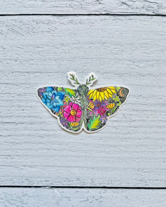 Pretty Butterfly Sticker