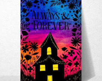 Always & Forever Magical House Love Card