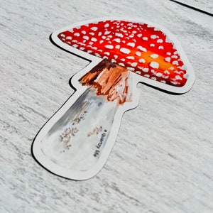 Red Mushroom Magnet image 3