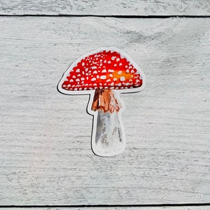 Red Mushroom Magnet image 2