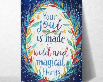 Wild and Magical Soul Card