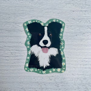 Border Collie Cute Dog Pet Sticker
