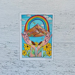 Creativity Magnet | Creative Artist Hands Magnet