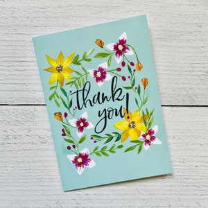 Merci Wildflower carte de Zazzle.be Liste d'envies Vous avez des idées ? Carte de remerciement floral