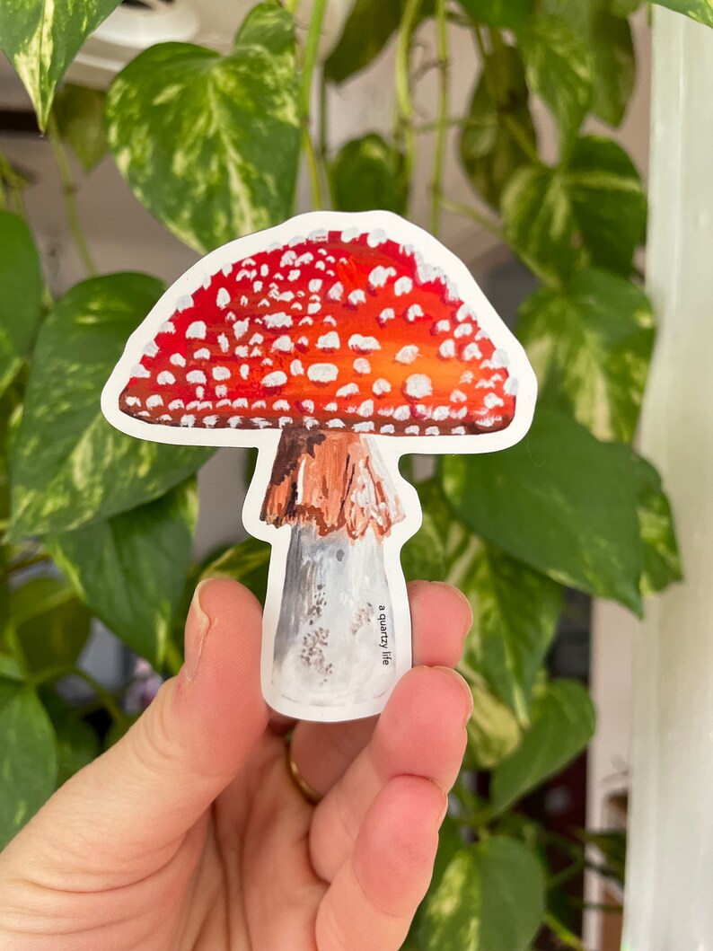 Red Mushroom Magnet image 1