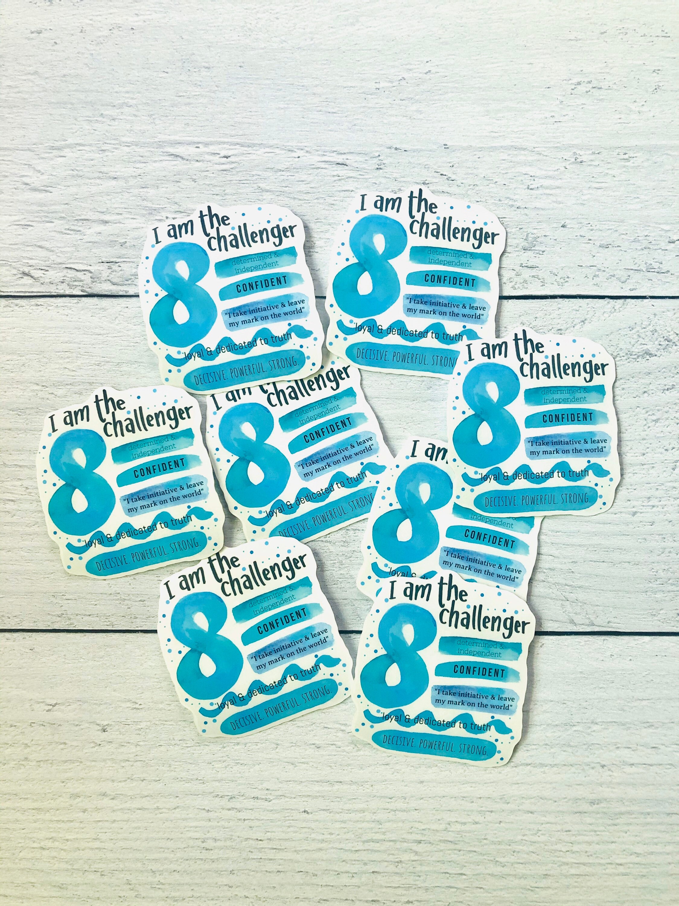 Enneagram Type Four 3 Vinyl Sticker Decal