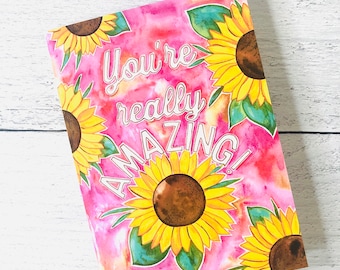 あなたは本当に素晴らしい励ましカード