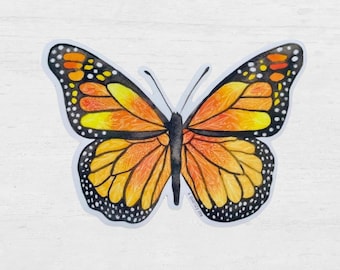 Monarch Butterfly Pollinator Sticker