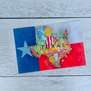 Briefkaart Texas