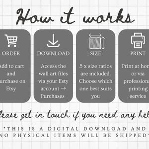 How Lucky Are We Print | Black Beige Cottagecore Wall Art | Lucky Us | Digital Download image 6