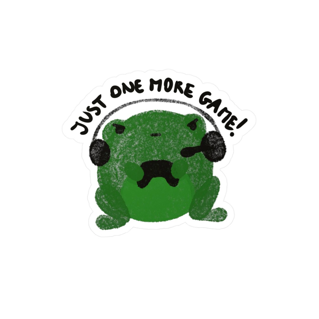 Angry Gaming Frog 