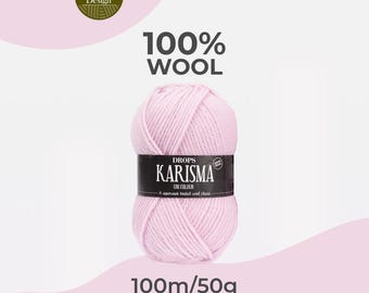 DROPS Karisma – 100% Wool DK / Sport Weight Superwash Yarn