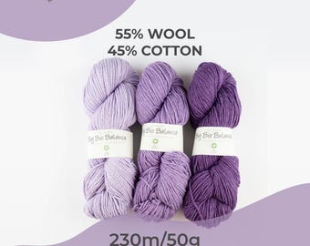 BC Garn Big Bio Balance: Organic Wool Cotton Blend Yarn