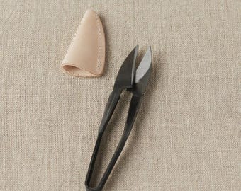 Forbici tagliafili Cocoknits - Piccole, leggere e con custodia in pelle