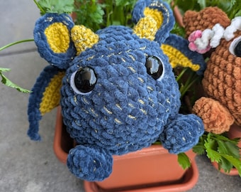 Night Sprite Digital Pattern - The Forest Sprites Collection - Herunterladbare Häkelanleitung