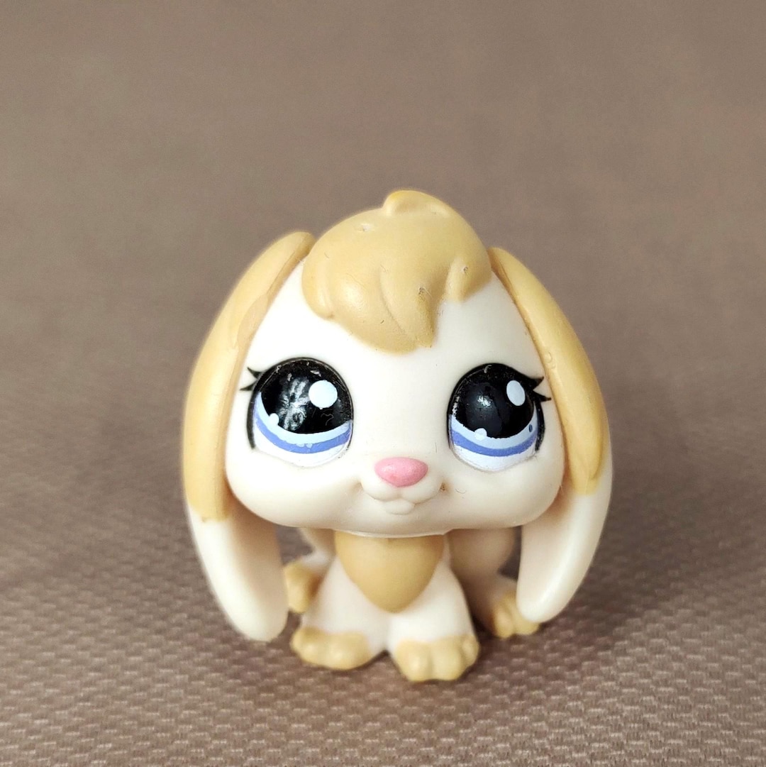 Littlest Pet Shop #1039 Lop Ear Bunny - Authentic Hasbro G1 LPS Rabbit ...