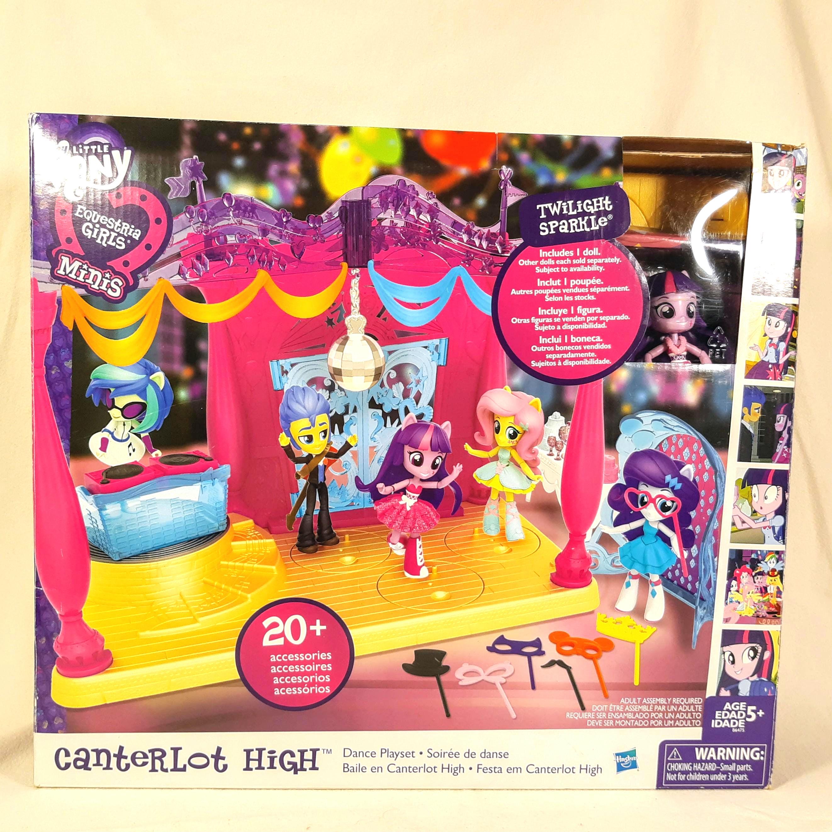 Werenoi Poney My Little Pony Equestria Girls Minis Canterlot High Dance Petit  Poney Jouet, image size:2644x2644