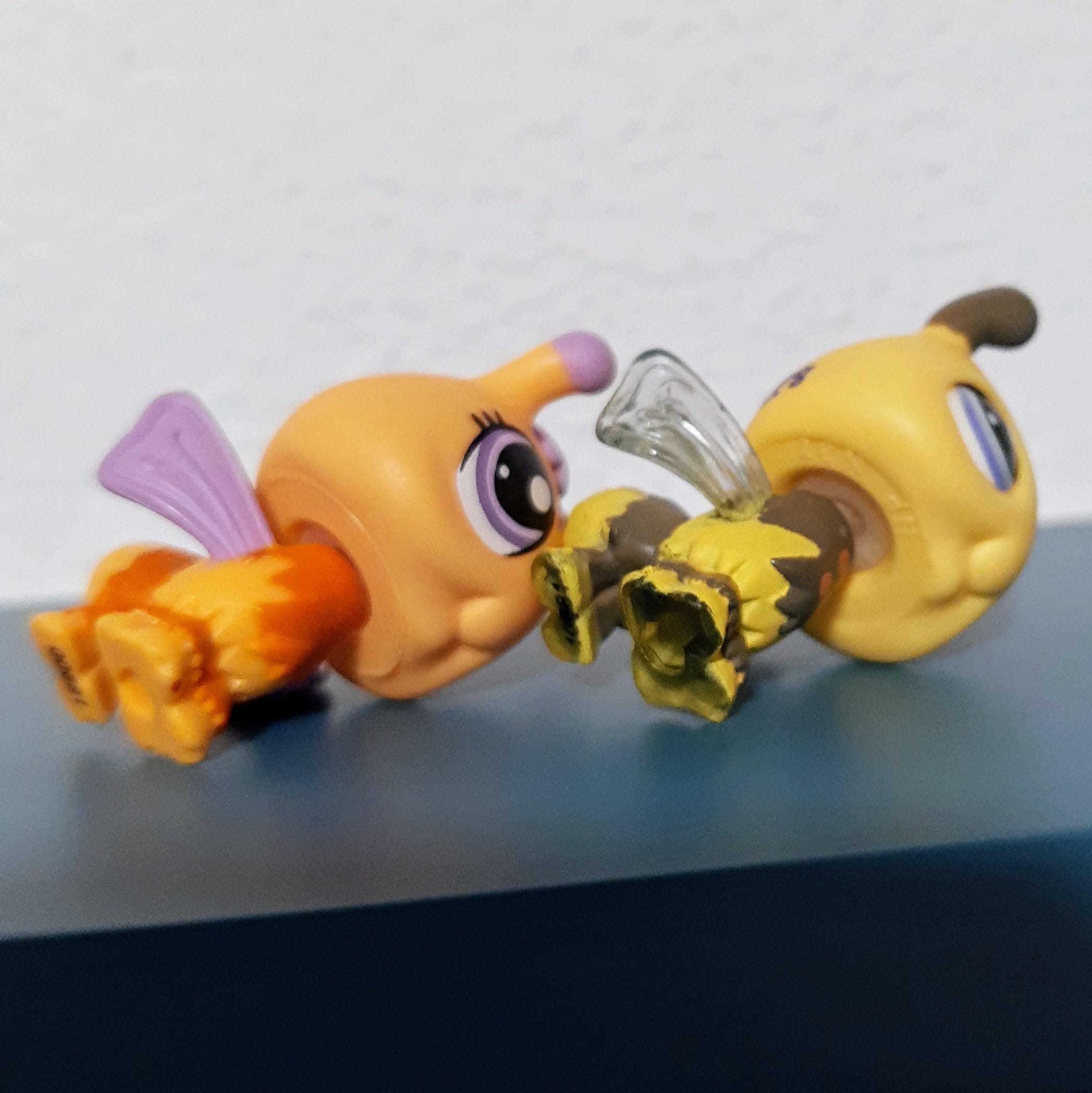 Figurine Littlest Pet Shop Abeille - Réf 1307 - Hasbro - Occasion