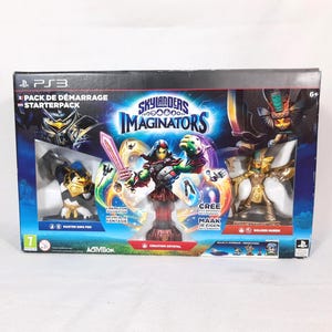 New Sealed Skylanders Imaginators Starter Pack PS3 | Rare Set with Figures + Crystal | Collectible Game by Activision - Golden Queen King
