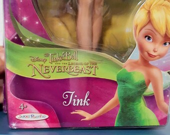 Disney Fairies Tinkerbell Doll Legend Of Neverbeast Jakks Paciffic Tink  with Box