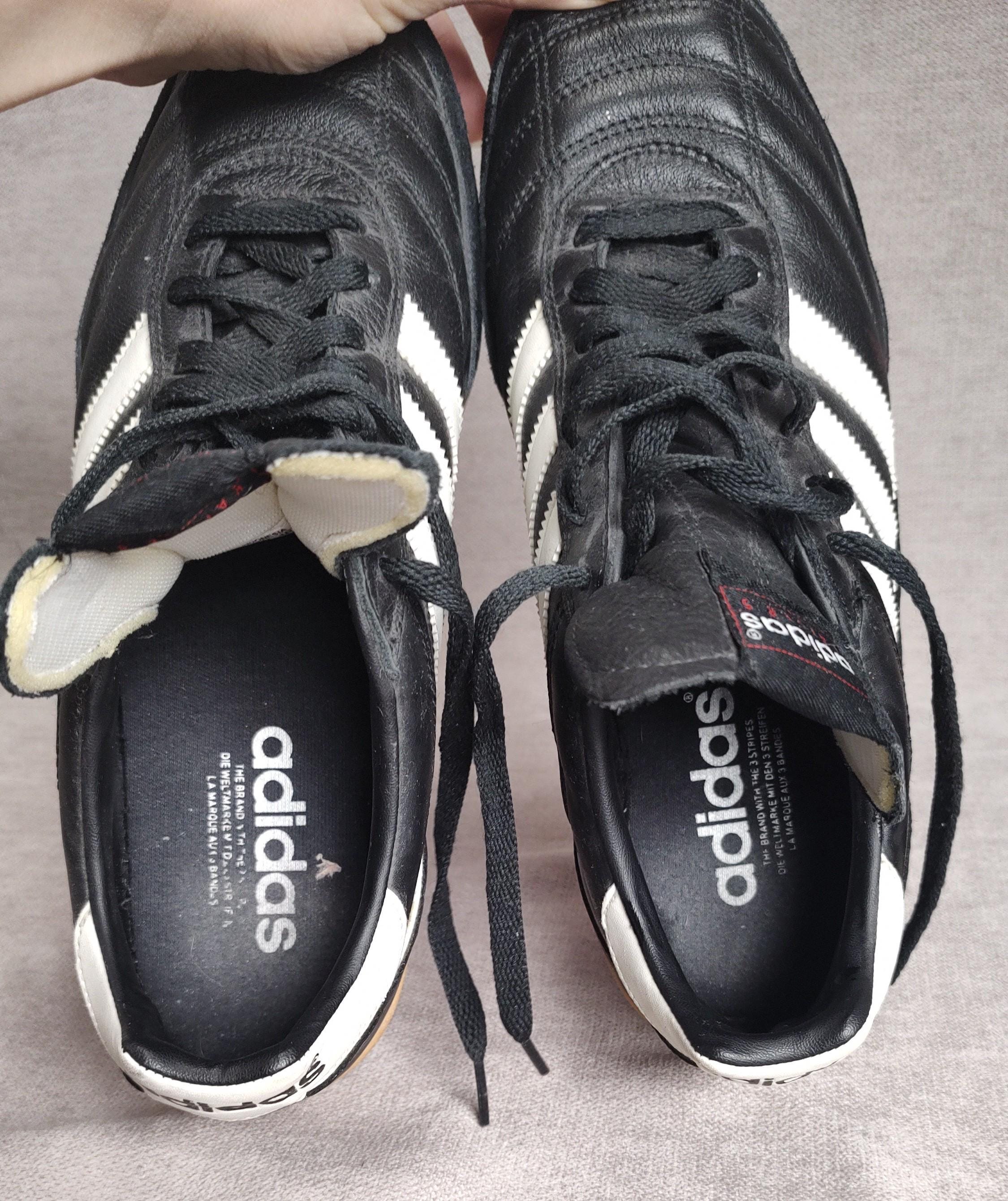 Vintage Adidas Men's Kaiser 5 Indoor Football Trainers – Black