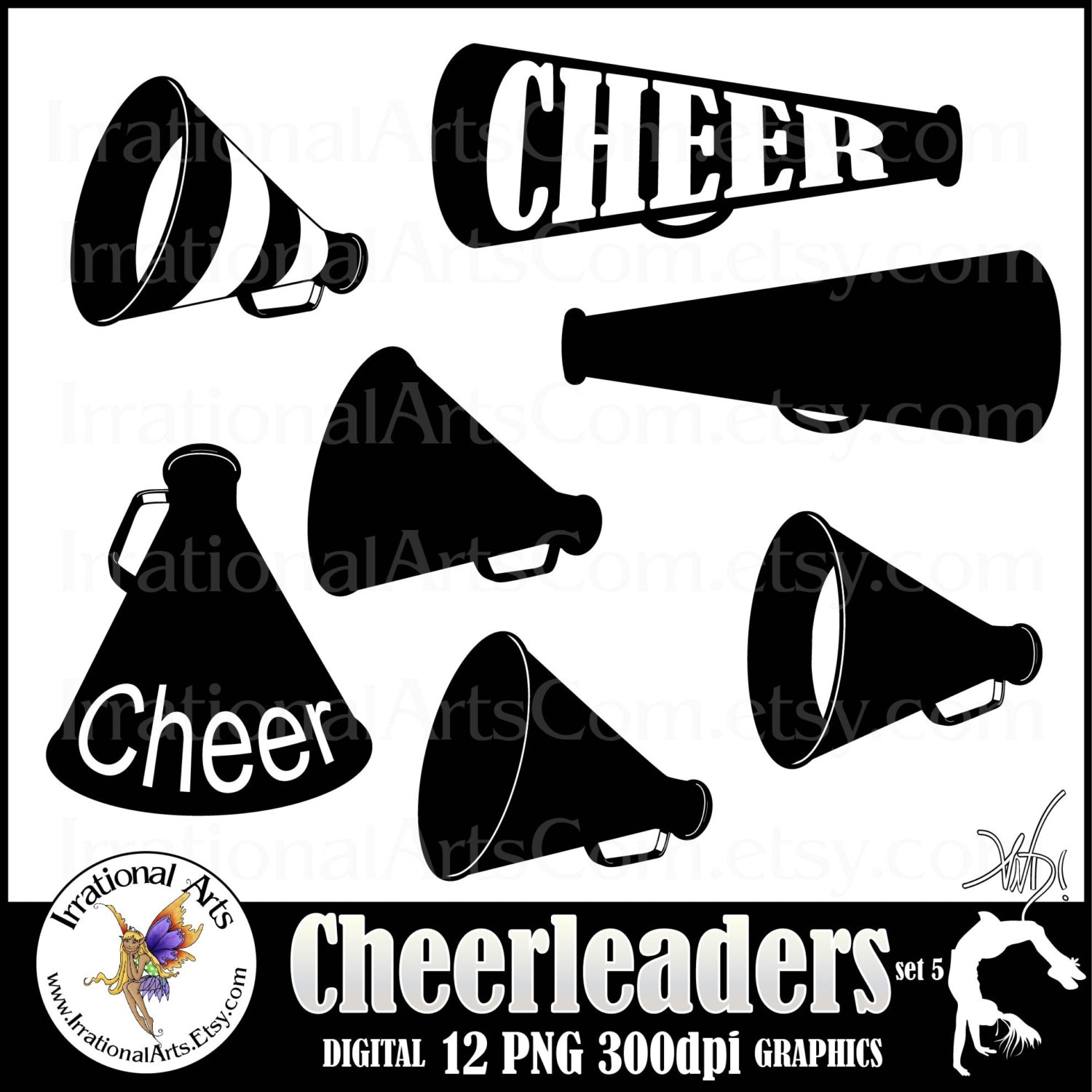 Megaphone Vinyl Ready Clipart