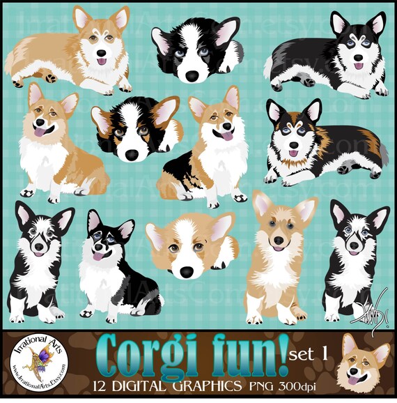 Graficos De Perro Corgi Con 12 Png Magnifico A Todo Color Etsy Graficos De Perro Corgi Con 12 Png Magnifico A Todo Color Etsy