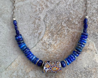 Deep Blue Ocean Necklace