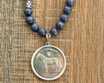 Hanoverian Horse Coin Necklace