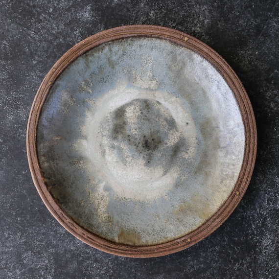 Serving Platter with Rim Ceramic Serving Plate Handmade Clay Etsy