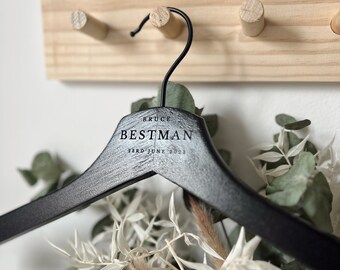 Personalized Wedding Hanger | Engraved Bridal Party Keepsake