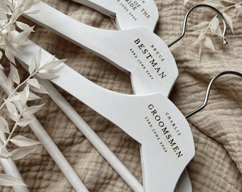 Personalized Wedding Hanger | Engraved Bridal Party Keepsake