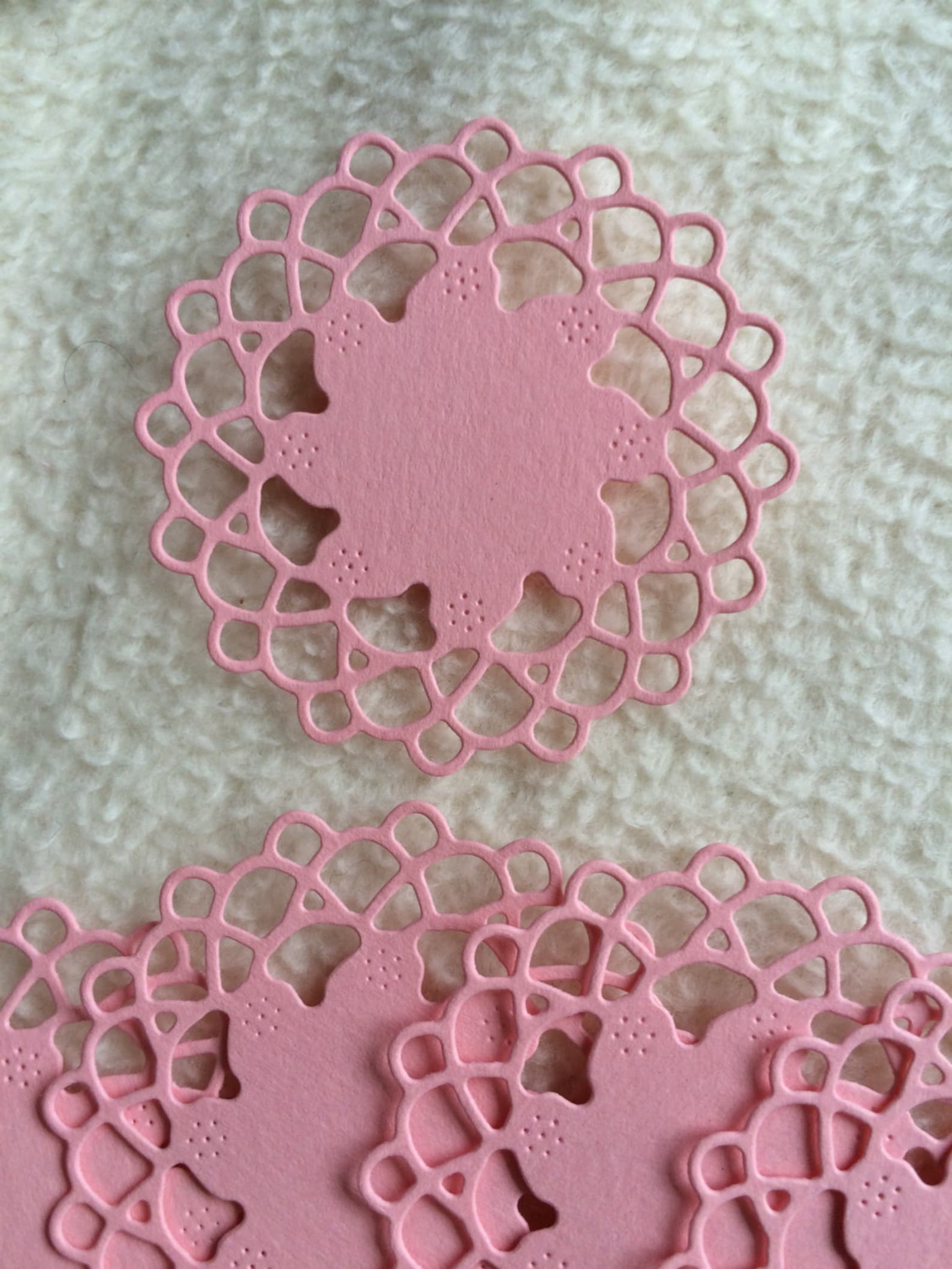 Mini Paper Doilies...20 Piece Set of Very Cute and Adorable Mini Paper