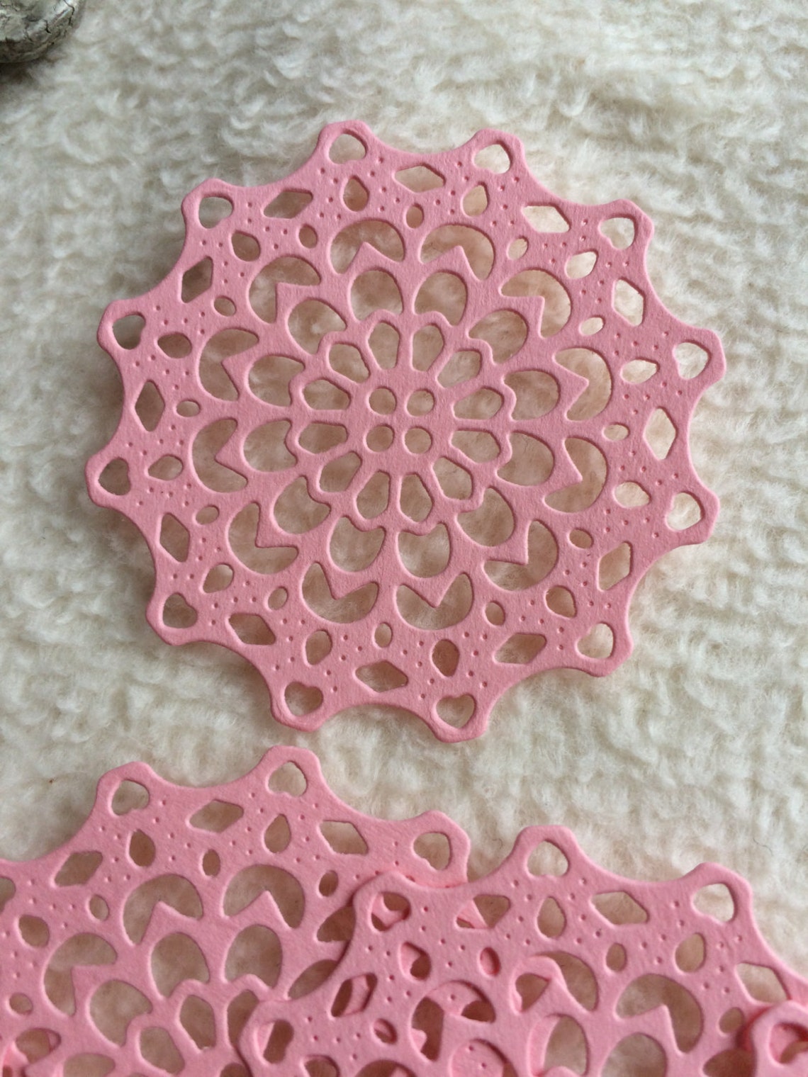 Mini Paper Doilies...20 Piece Set of Very Cute and Adorable Mini Paper