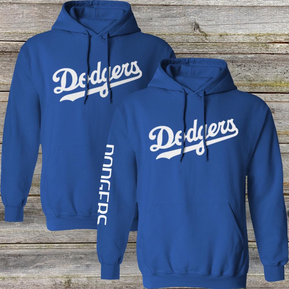 Black dodgers hoodie hotsell