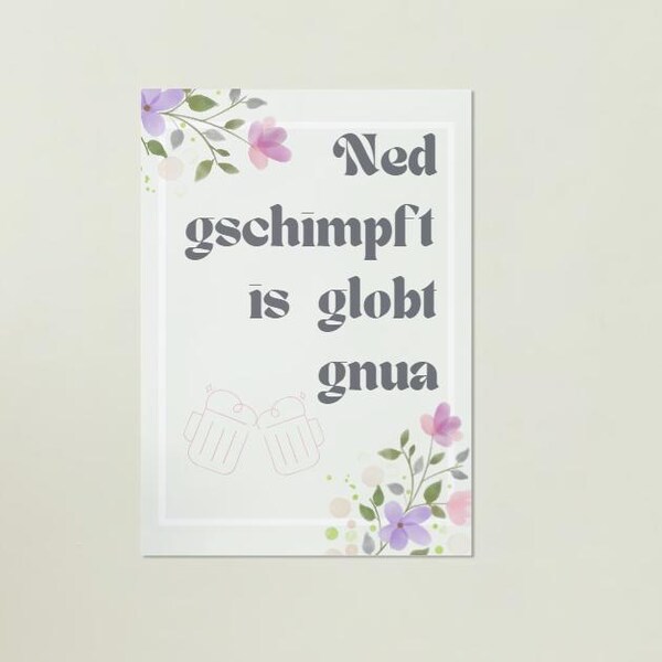 Sprüche poster Etsy.de