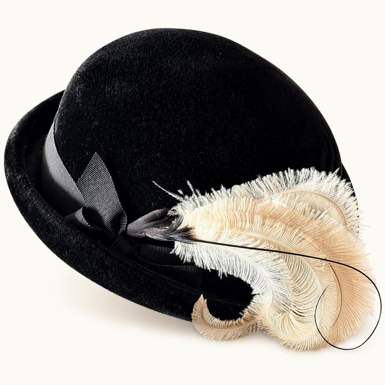 カトリック ガレロハット 司祭 ヨーロッパ古着 タッセル付き フォーマル帽 Vintage Church Hat - Etsy