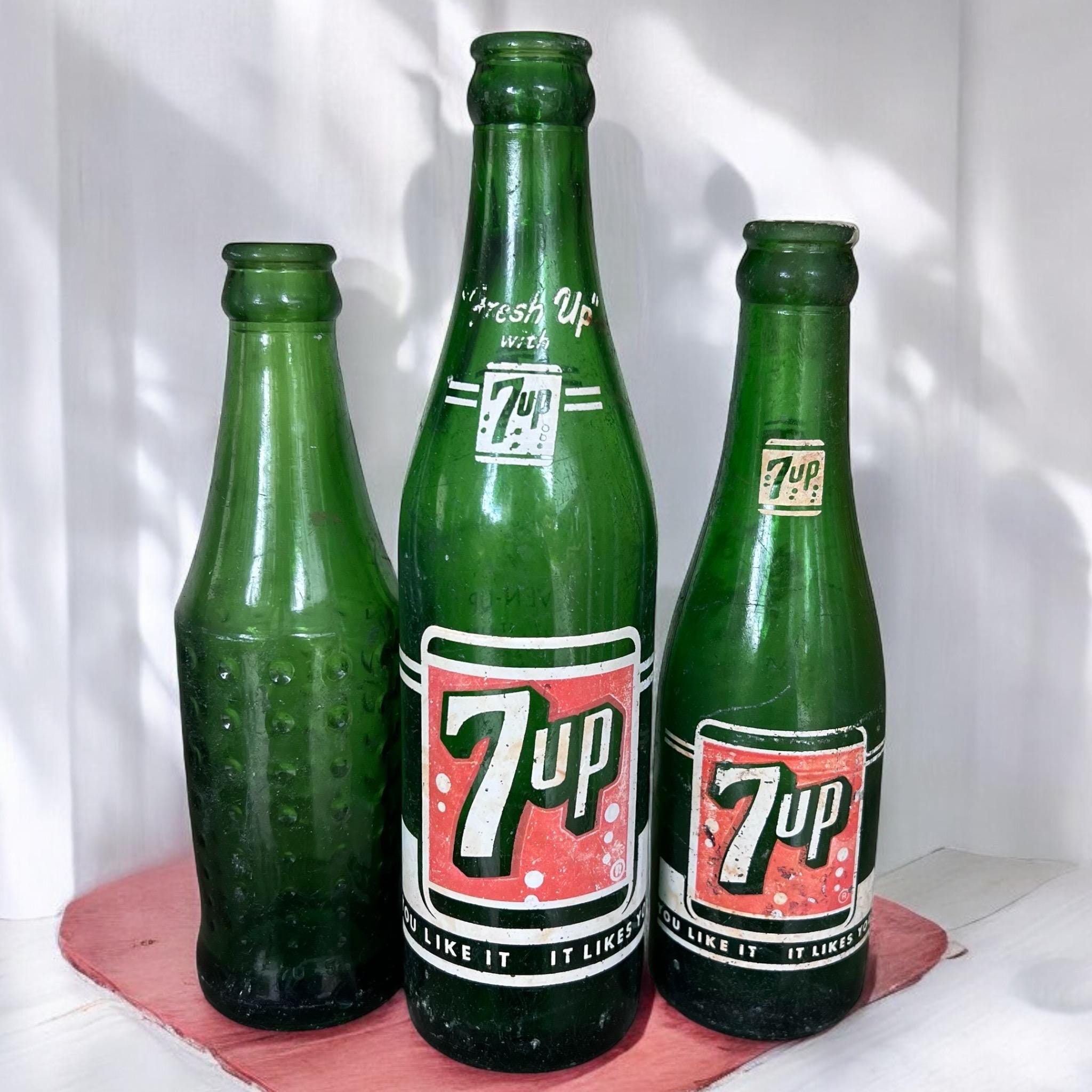 専用ページ　50s スペースマンボトル　60s 7up クロック　ステッカー 7up（セブン・アップ）ヴィンテージ・ライトアップクロック