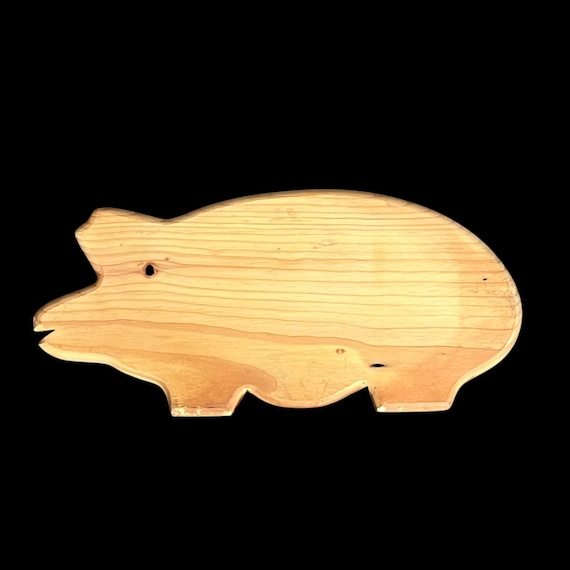 ANCIENNE PLANCHE À Découper en BOIS et Métal en Forme de CANARD EUR 70