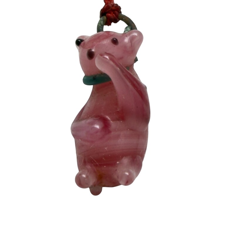 Rare Vintage Japanese Celluloid Animal Charms on Original Celluloid Ring | 8 Miniature Figures | c. 1920s–30s image 18