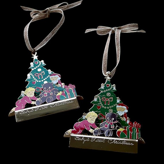 七宝焼クリスマスオーナメント3個セットC 新商品】現品限り｜ブローチ