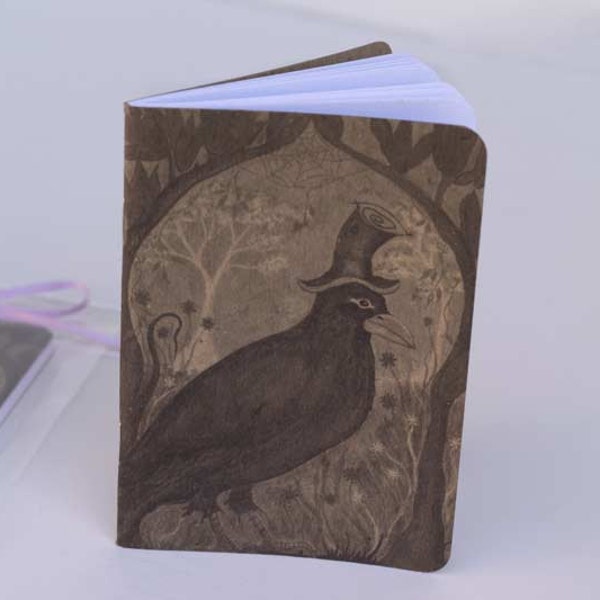 Raven mini notebook sketch pad "Scout Pad"