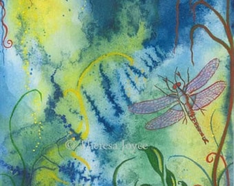 Dragonfly Card - Set of 3