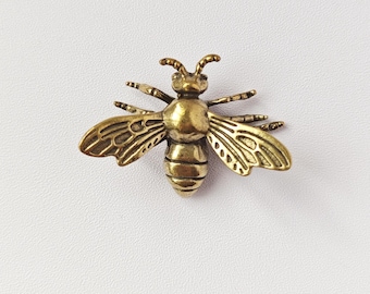 Brass Bee Figurine