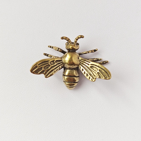 Brass Bee Figurine